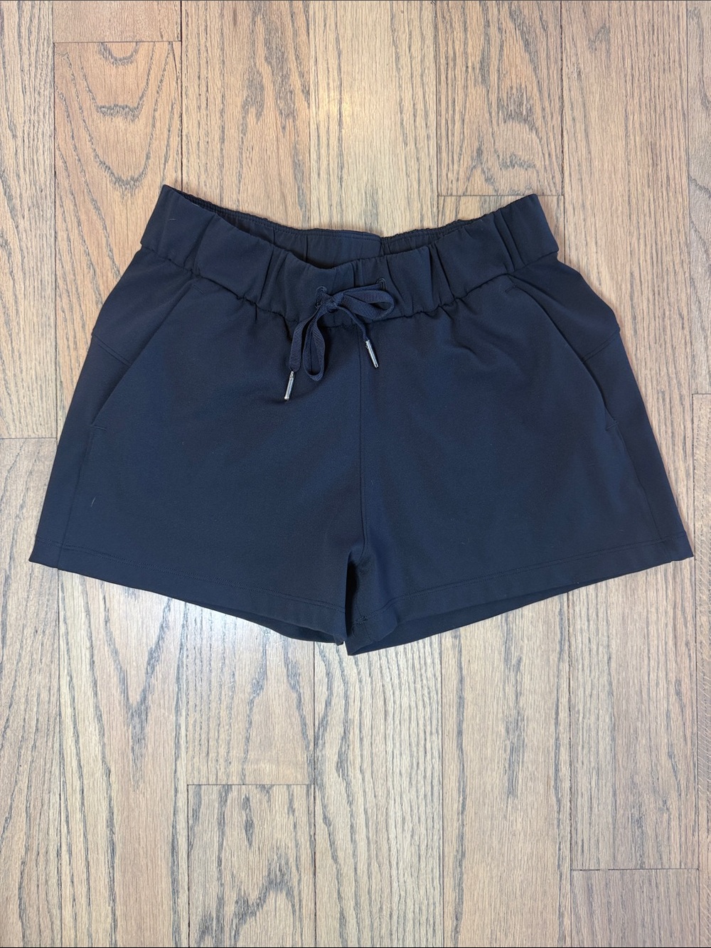 Lululemon On The Fly Short *2.5” Black Elastic-Waist Active Shorts Size 4 - Picture 5 of 13